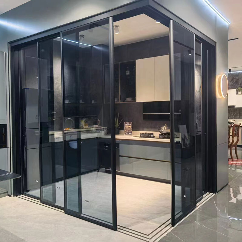 极简玻璃推拉门
